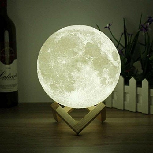 Lámpara Luna - La artesanía de dibujo a color