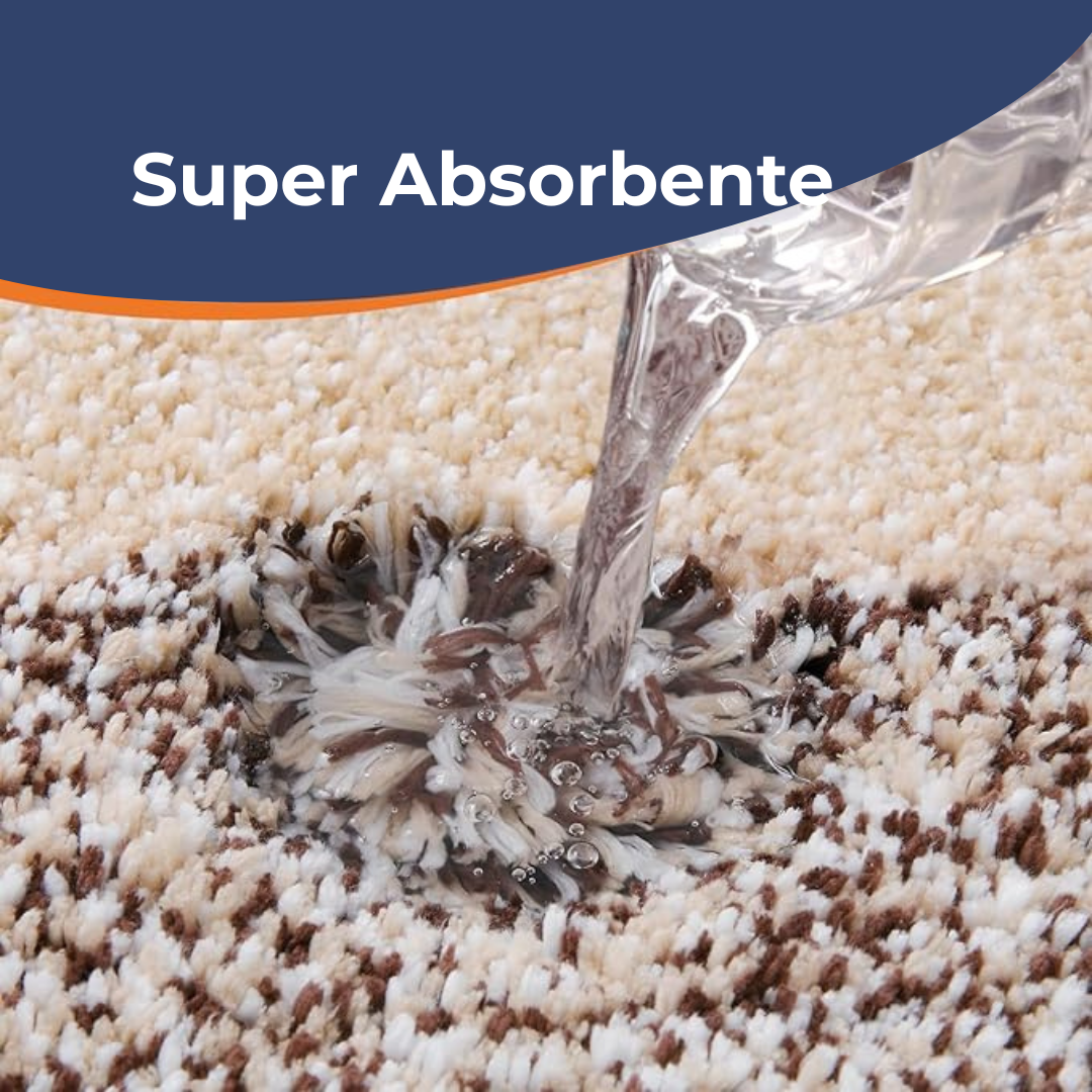 Alfombra de baño engrosada, absorbente y antideslizante para puertas de baño y aseo