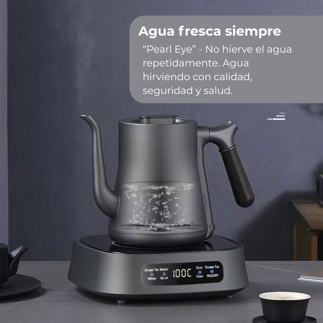 Hervidor de agua eléctrico con aislamiento y bombeo automático