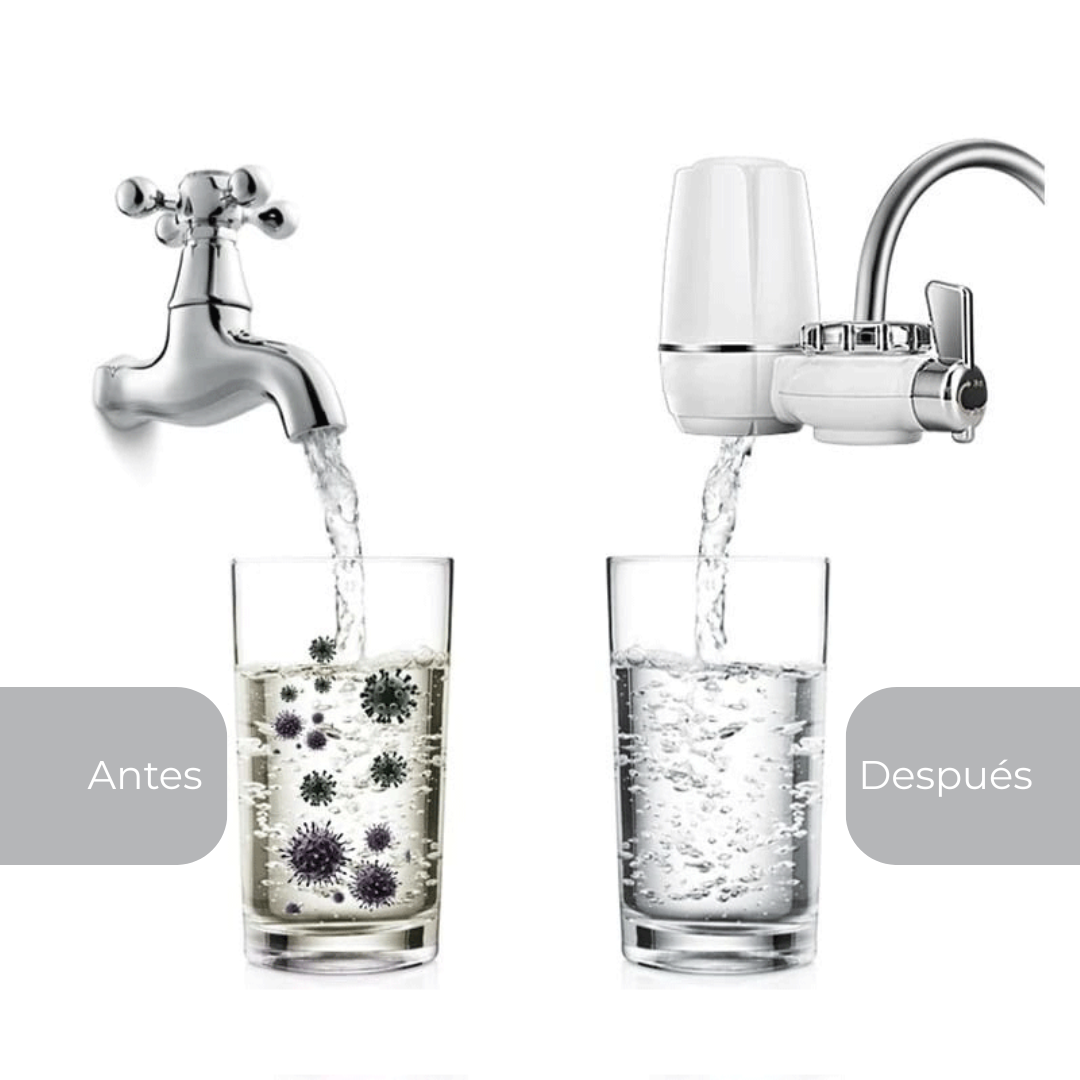 Purificador de agua con filtro en 7 capas