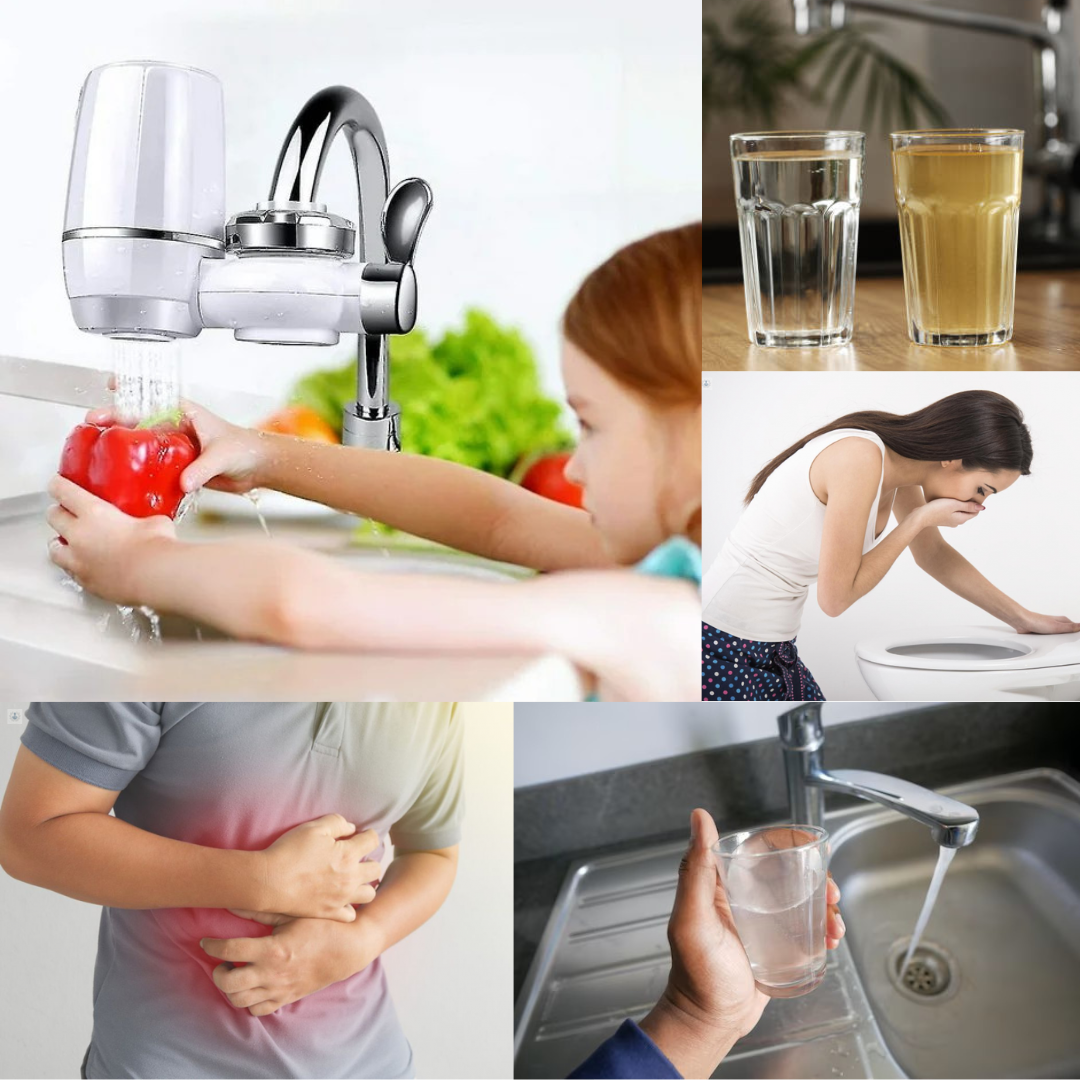 Purificador de agua con filtro en 7 capas