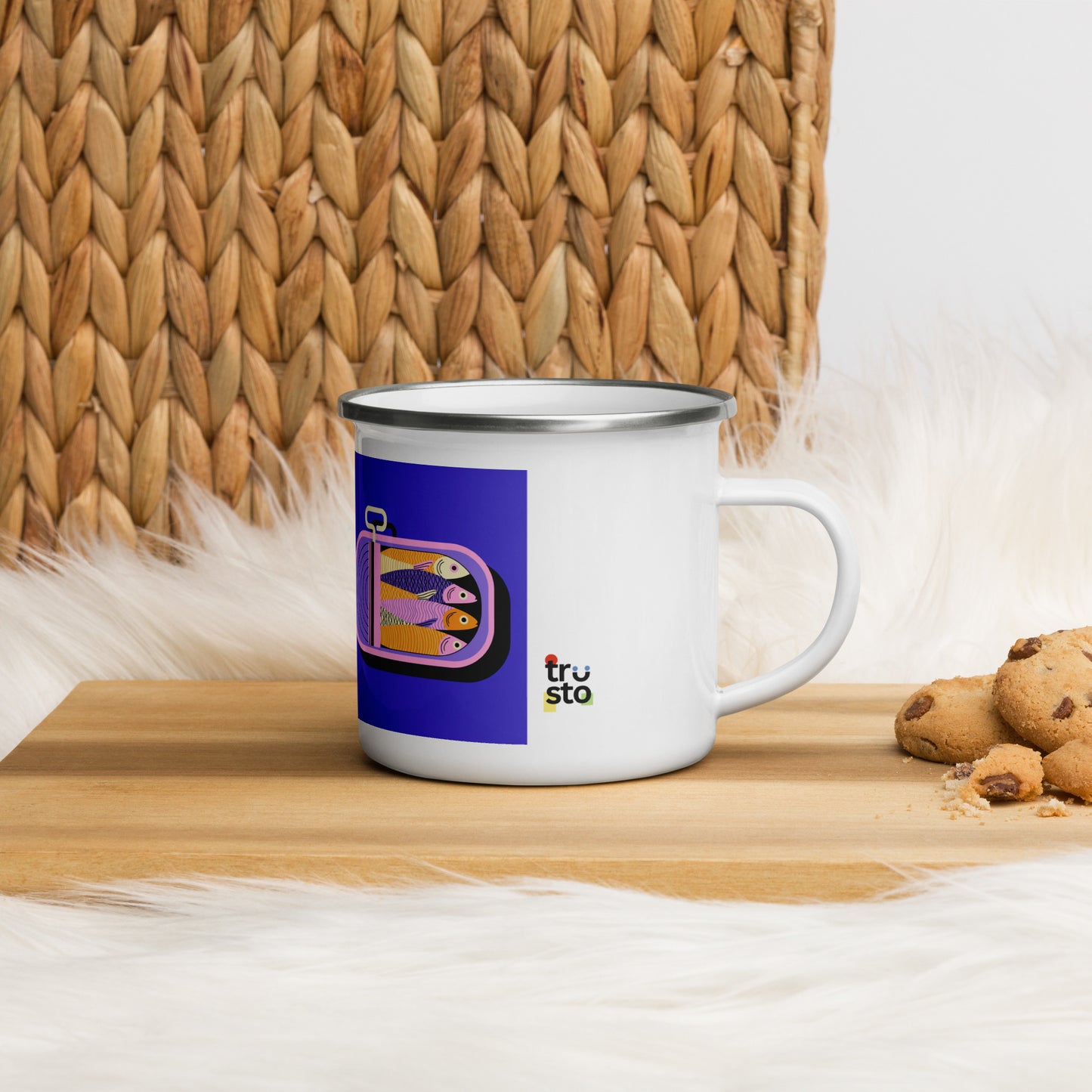 Taza Esmaltada - Let's do it together