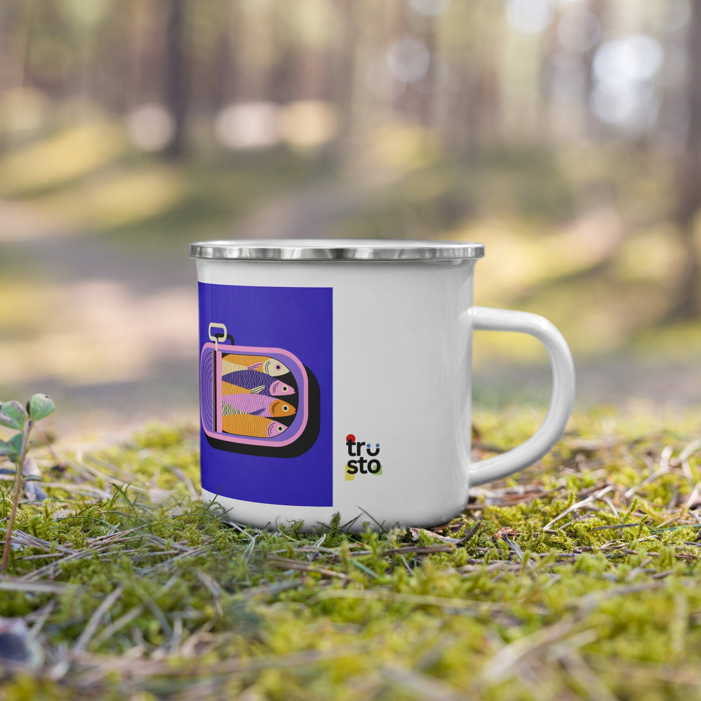 Taza Esmaltada - Let's do it together