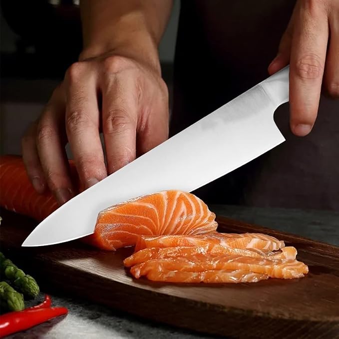 Juego de cuchillos de chef Kurayoshi, fábrica de cuchillos de chef Sato