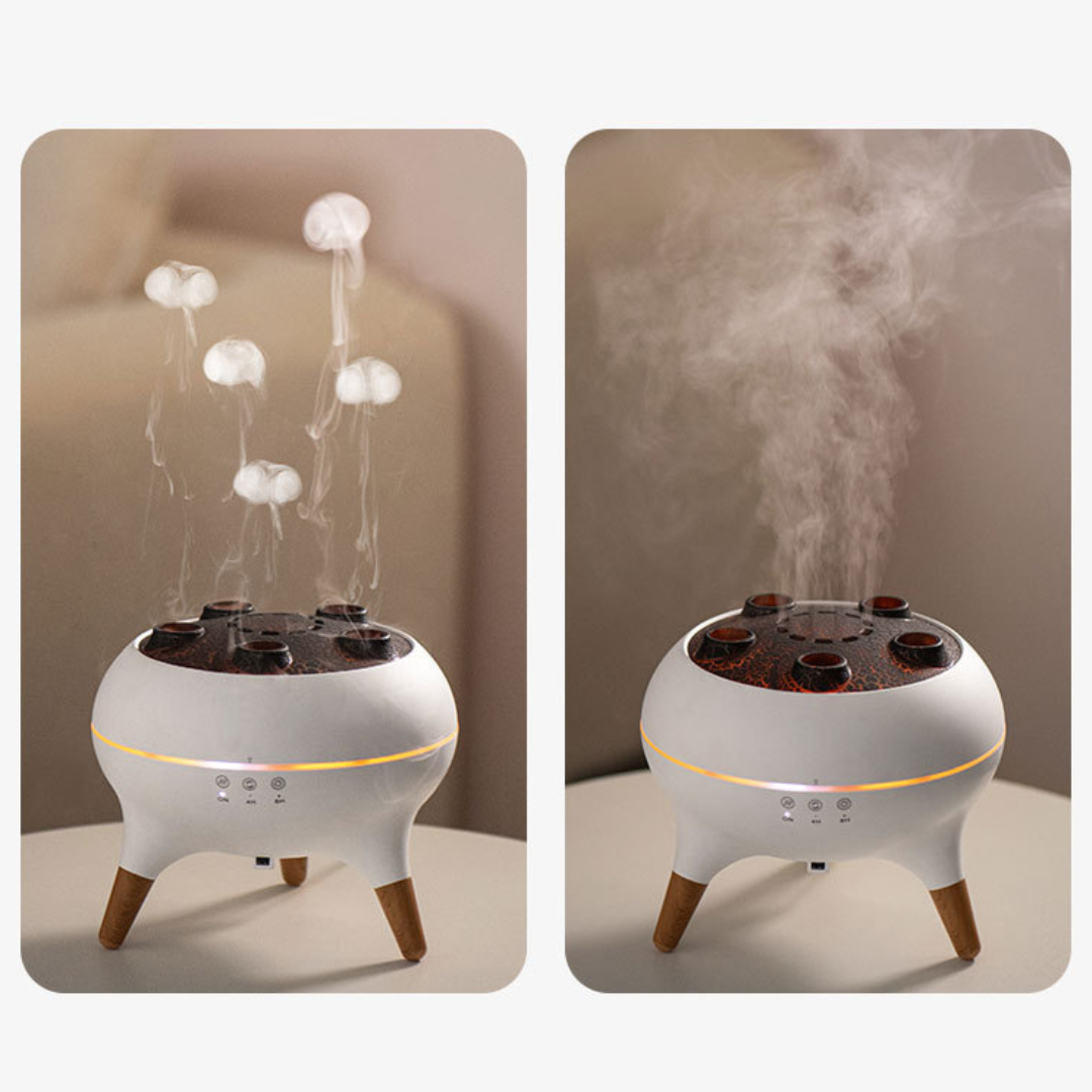 Humidificador ultrasónico inteligente de medusas y difusor de aroma con control remoto