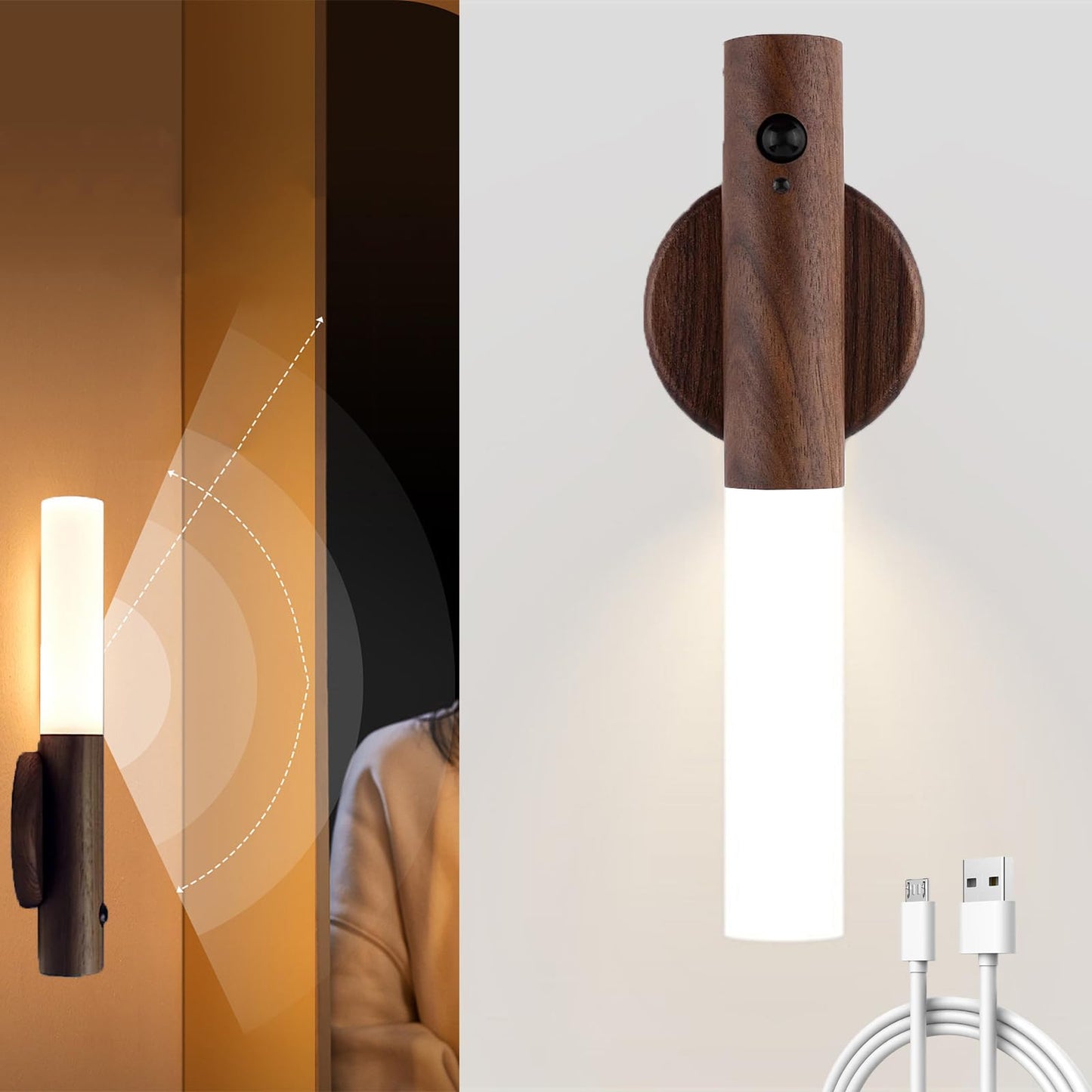 Luz LED Magnética con Sensor de Movimiento – Iluminación Inteligente