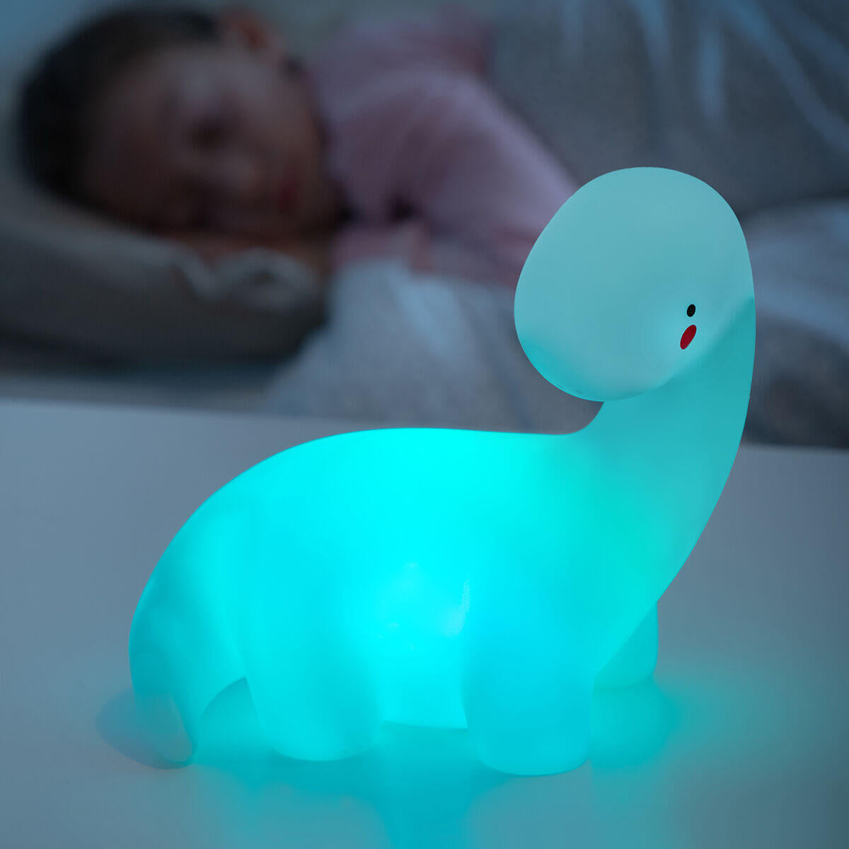 Lámpara Dinosaurio LED Multicolor Lightosaurus - Sueño tranquilo