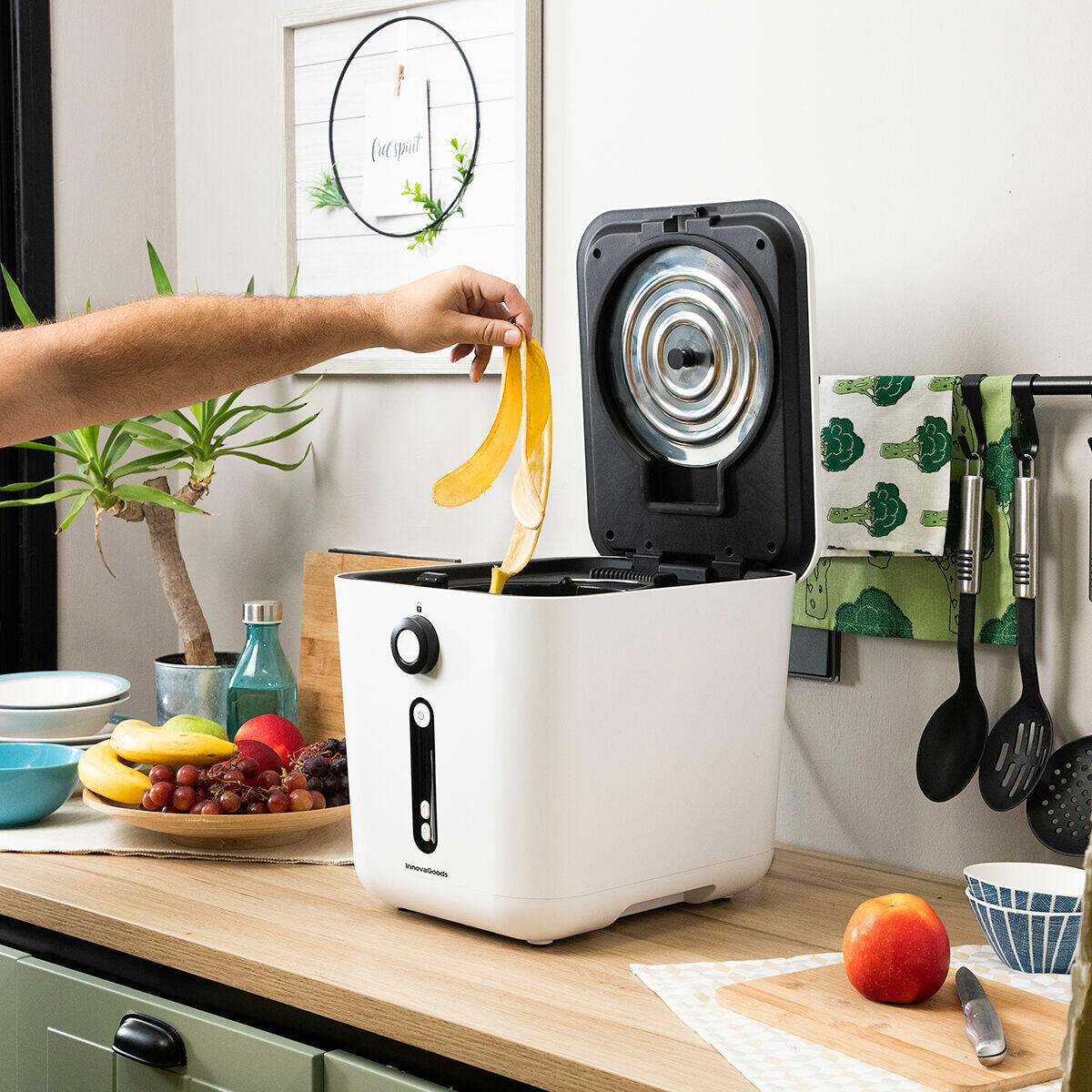 Compostador Eléctrico de Cocina Ewooster - Cuida del mundo y de tu casa