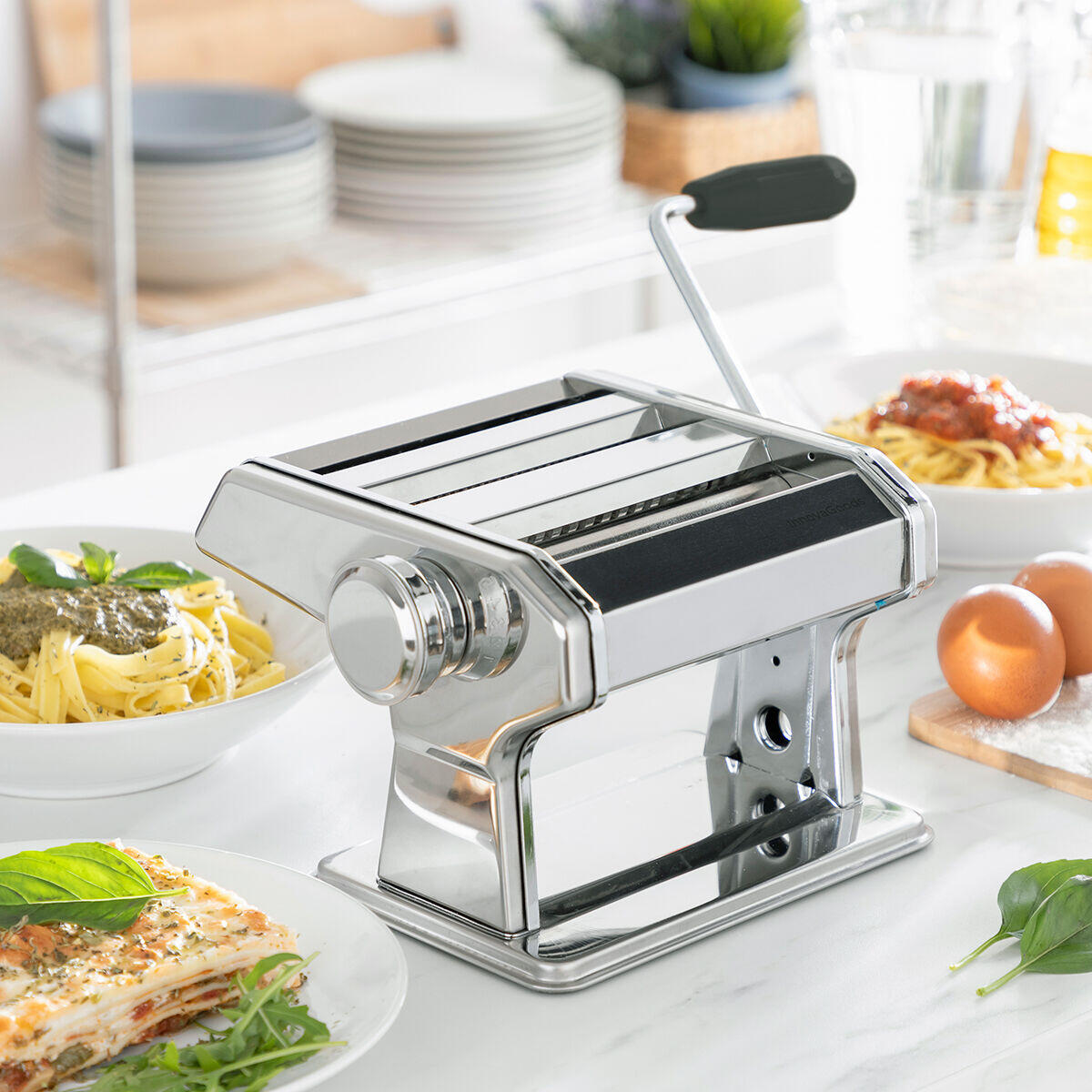 Máquina para Hacer Pasta Fresca – Pasta Casera en Minutos
