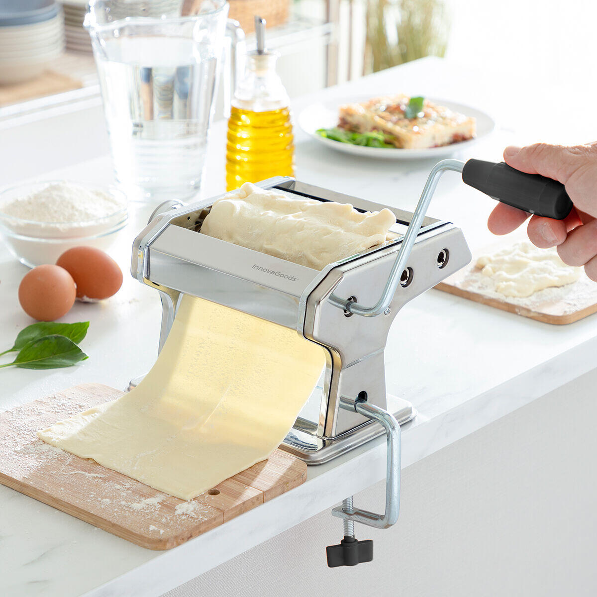 Máquina para Hacer Pasta Fresca – Pasta Casera en Minutos