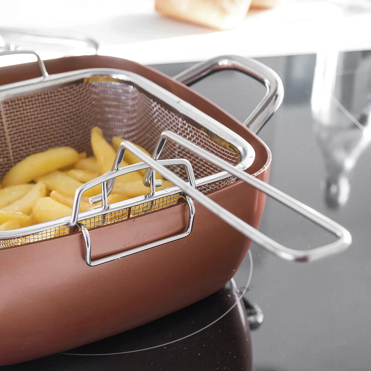 Sartén Multifunción 5 en 1 - La Sartén Todo en Uno que Simplifica tu Cocina