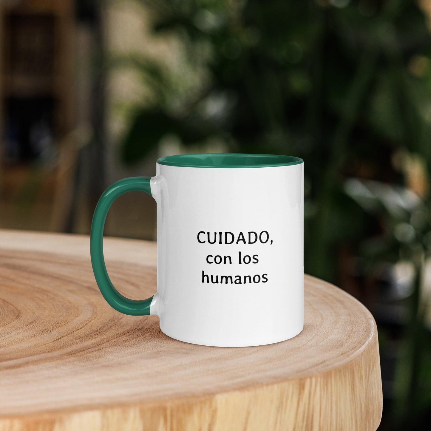 Taza - Cuidado con los humanos
