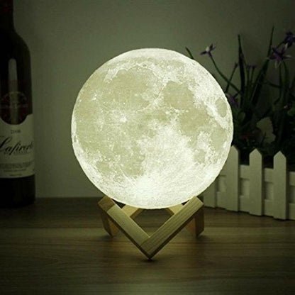 Lámpara Luna - La artesanía de dibujo a color