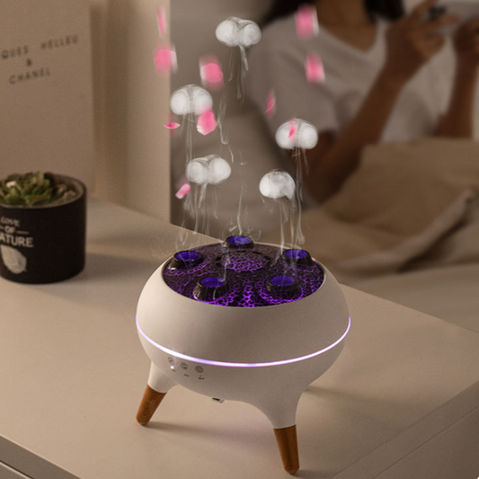 Humidificador ultrasónico inteligente de medusas y difusor de aroma con control remoto