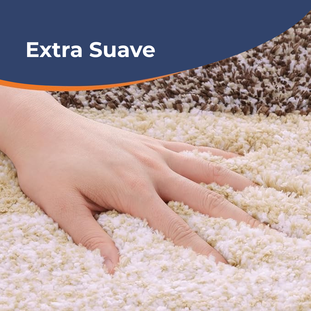 Alfombra de baño engrosada, absorbente y antideslizante para puertas de baño y aseo