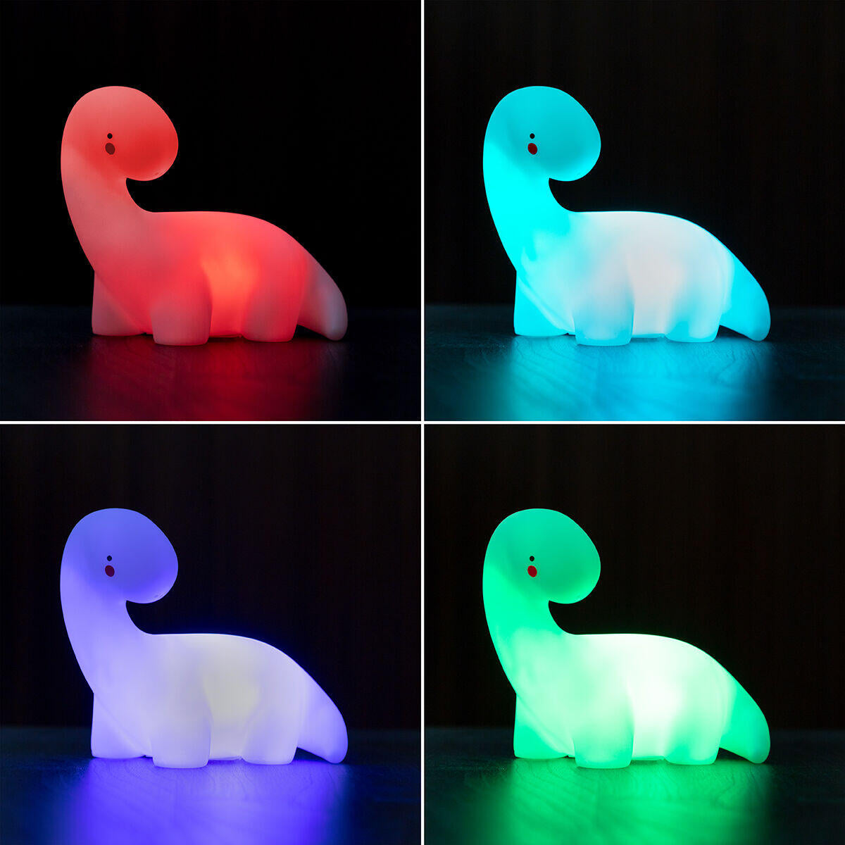 Lámpara Dinosaurio LED Multicolor Lightosaurus - Sueño tranquilo